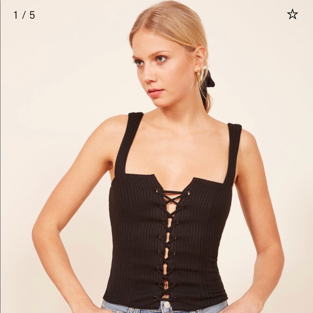 Reformation Sawyer Top in XS - Picture 3 of 6